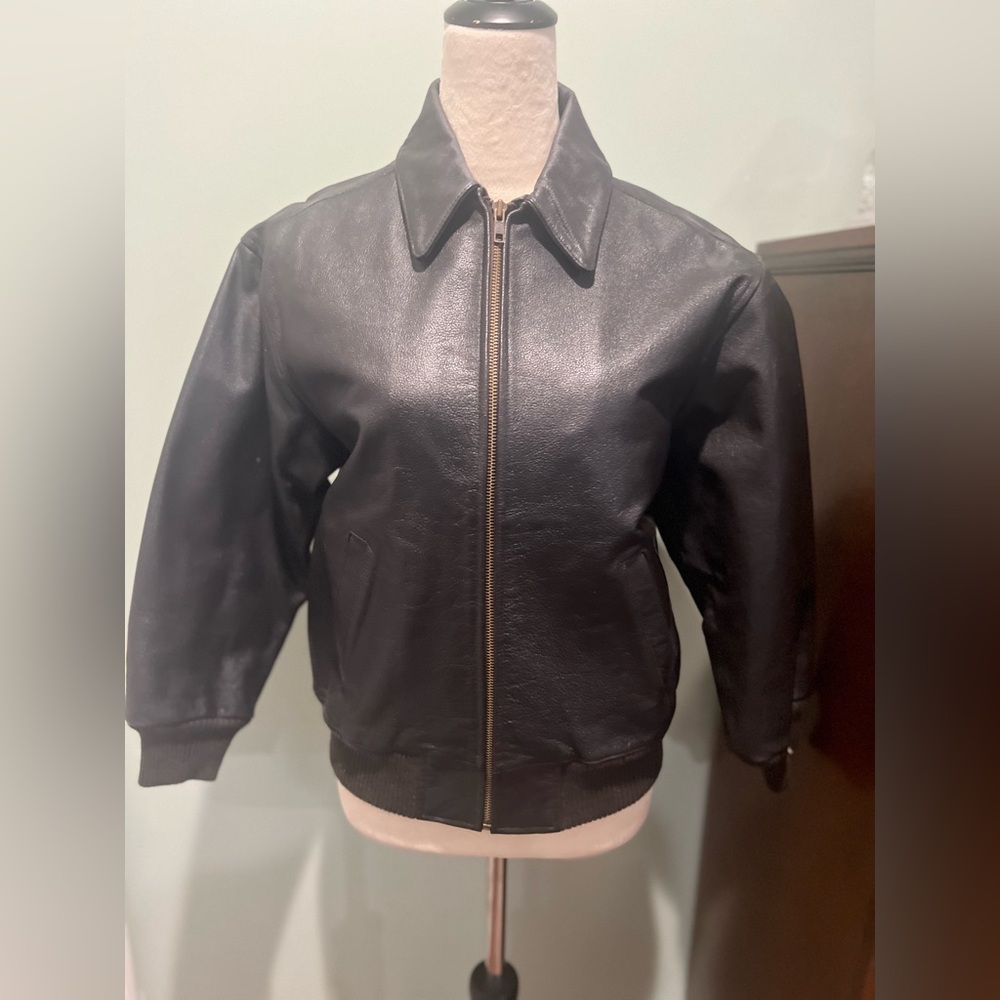 GAP Black Bomber Jacket